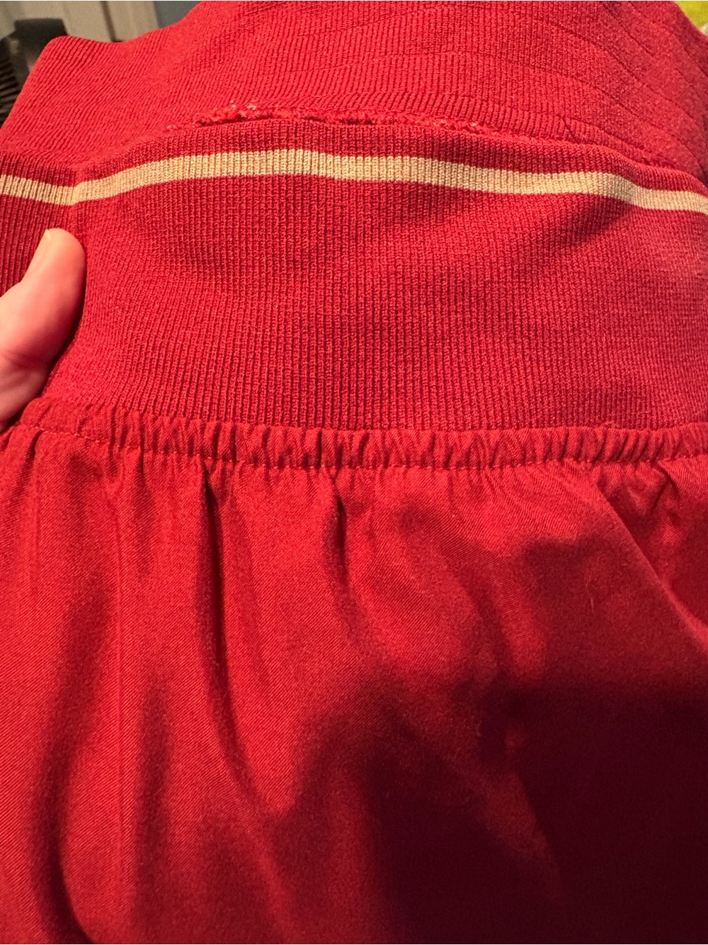 Vintage Florida State University Quarterzip Pullover Men's XXL Chase Edward Red - Picture 8 of 8